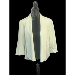Black Label by Evan-Picone Light Green Lined Blazer Jacket Women’s Size 12